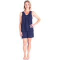 WOMEN'S GATHERED TANK SHORT PJ SET