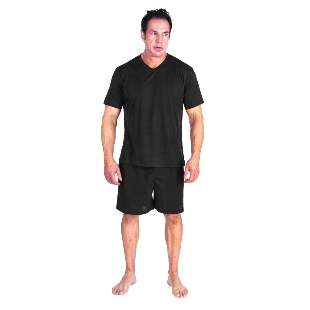 MEN'S MOISTURE WICKING BOXER PAJAMA SET