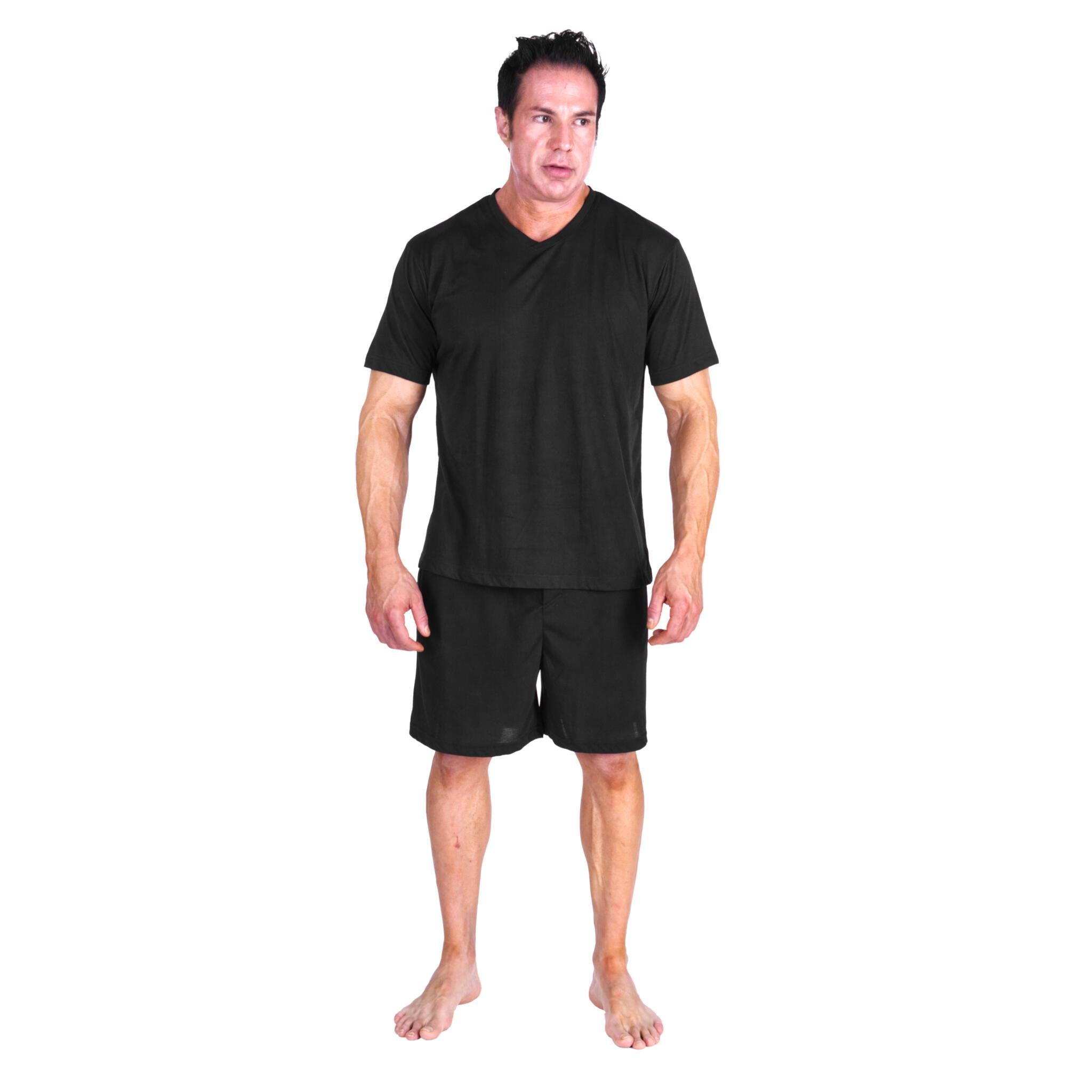 MEN'S MOISTURE WICKING BOXER PAJAMA SET