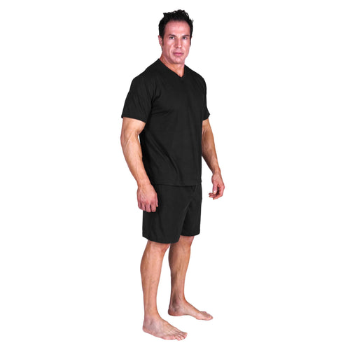 MEN'S MOISTURE WICKING BOXER PAJAMA SET