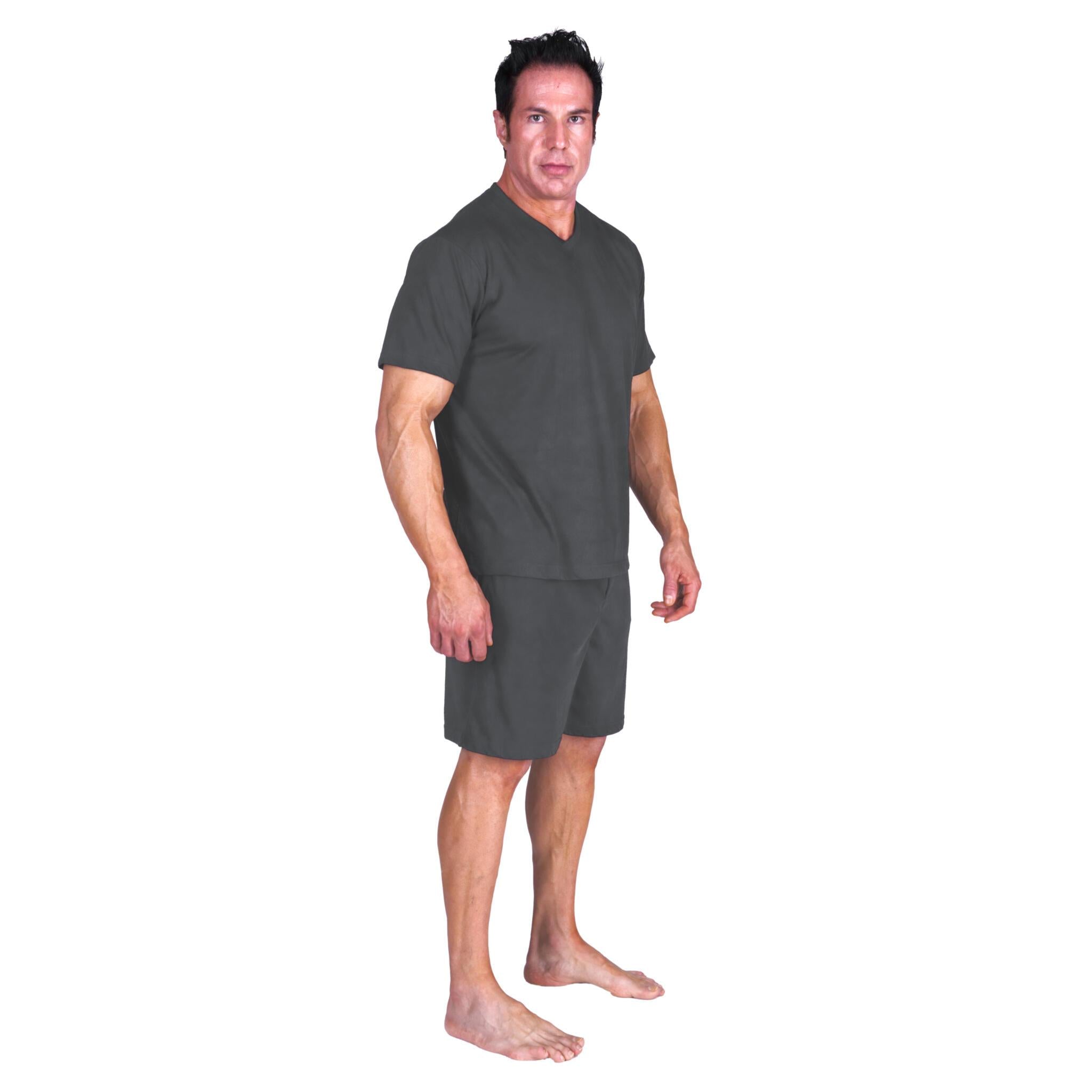 MEN'S MOISTURE WICKING BOXER PAJAMA SET