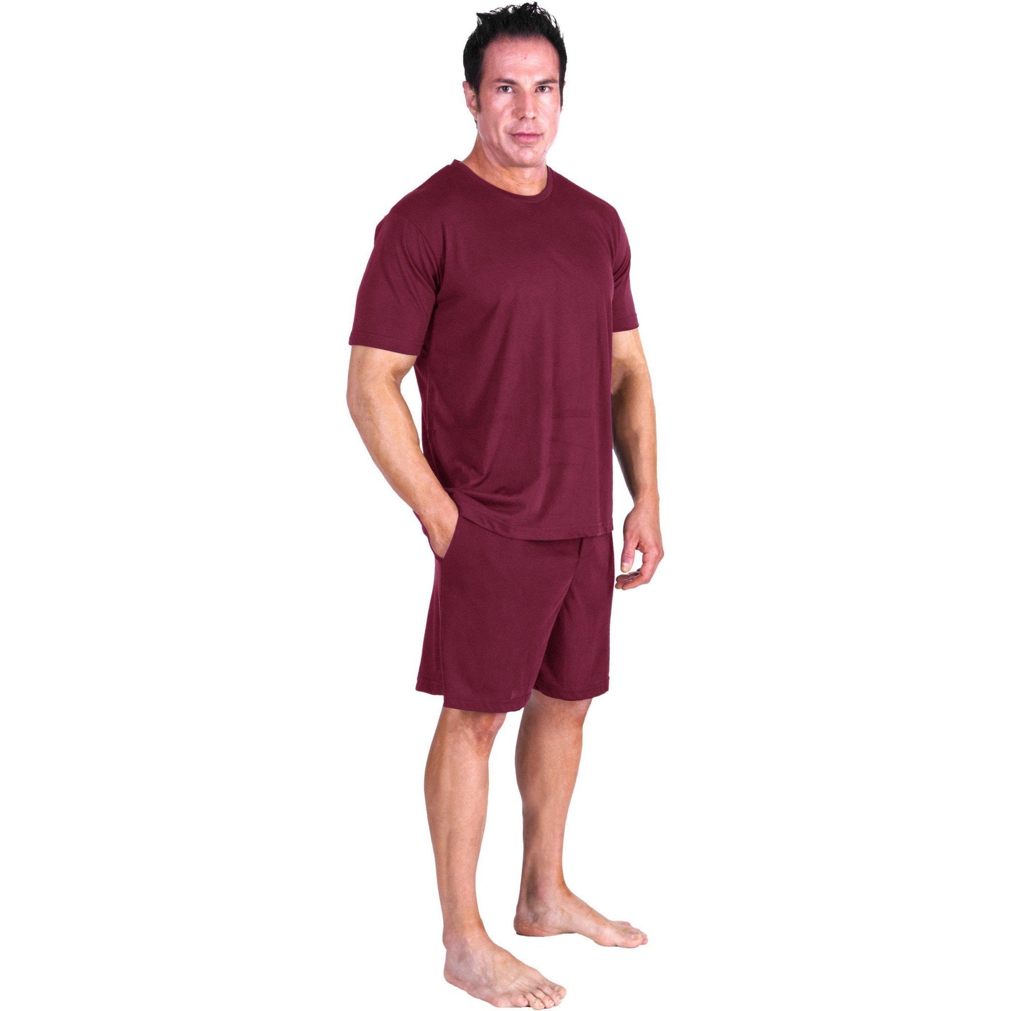 MEN'S MOISTURE WICKING BOXER PAJAMA SET