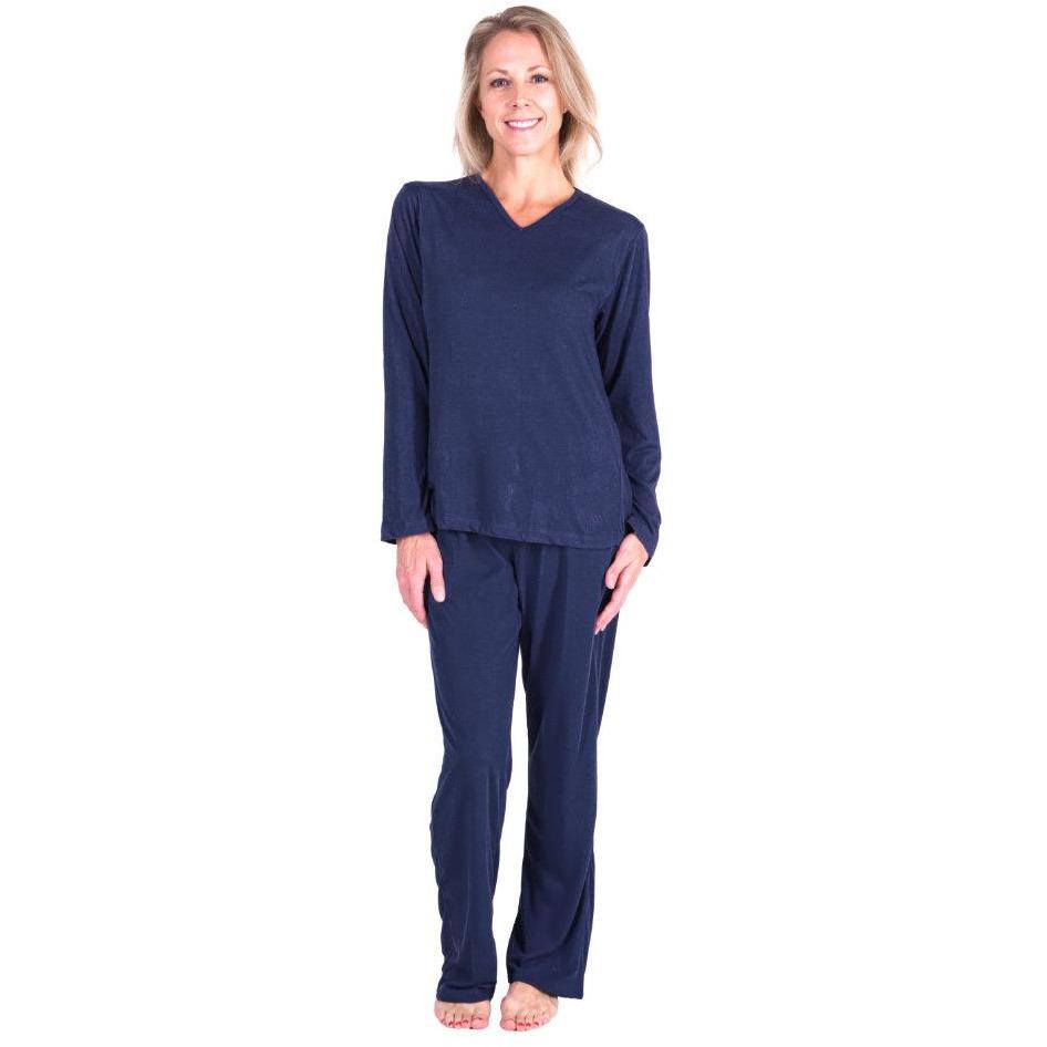 MOISTURE WICKING LONG SLEEVE PAJAMA SET