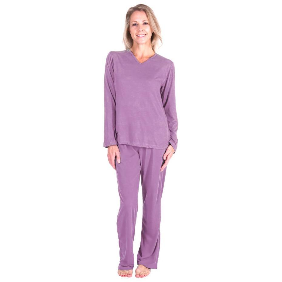 MOISTURE WICKING LONG SLEEVE PAJAMA SET