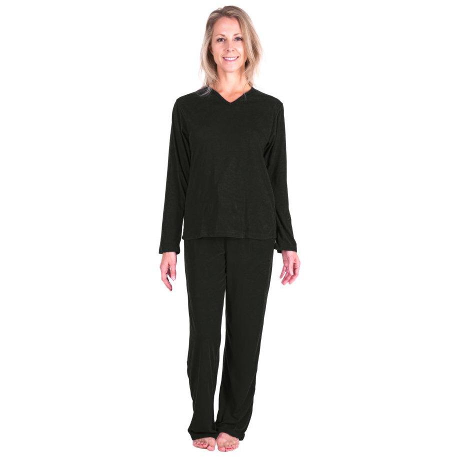 MOISTURE WICKING LONG SLEEVE PAJAMA SET