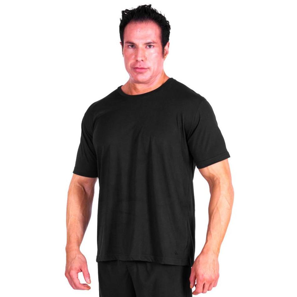 MEN'S MOISTURE WICKING CREW NECK T-SHIRT