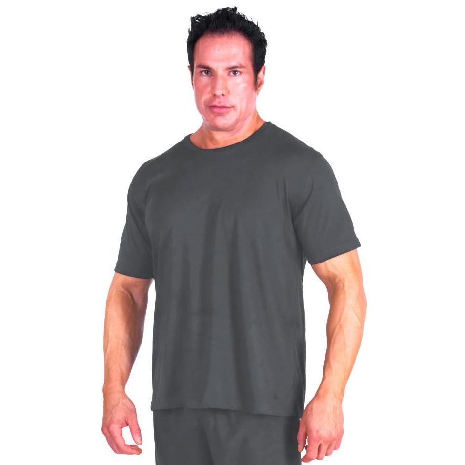 MEN'S MOISTURE WICKING CREW NECK T-SHIRT