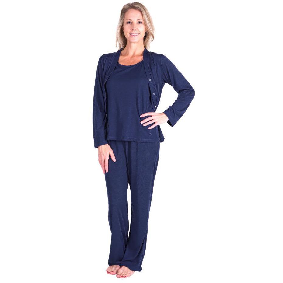 MOISTURE WICKING  3-PIECE PAJAMA SET 