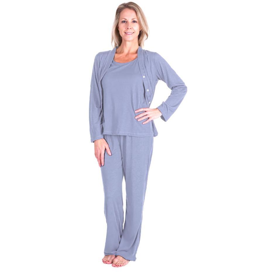 MOISTURE WICKING  3-PIECE PAJAMA SET 