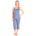 MOISTURE WICKING CAMI CAPRI PAJAMA SET 
