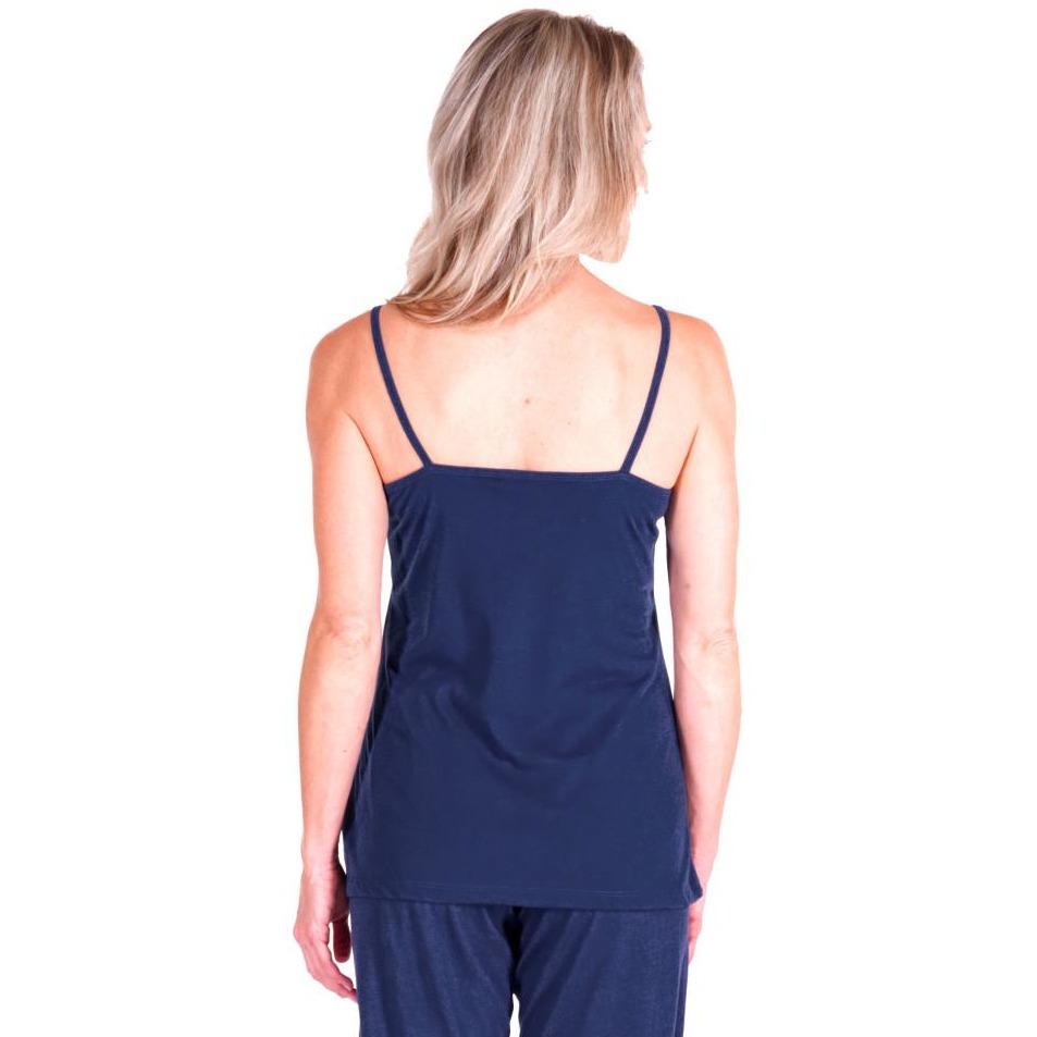 MOISTURE WICKING CAMI CAPRI PAJAMA SET 