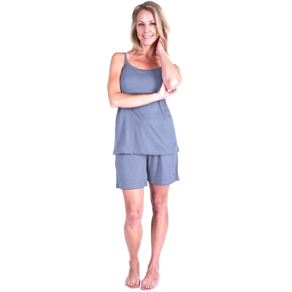 MOISTURE WICKING CAMI SHORTY PAJAMA SET 
