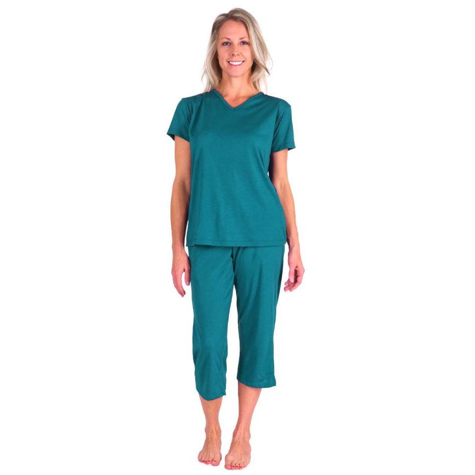 MOISTURE WICKING  CAPRI  PAJAMA SET 