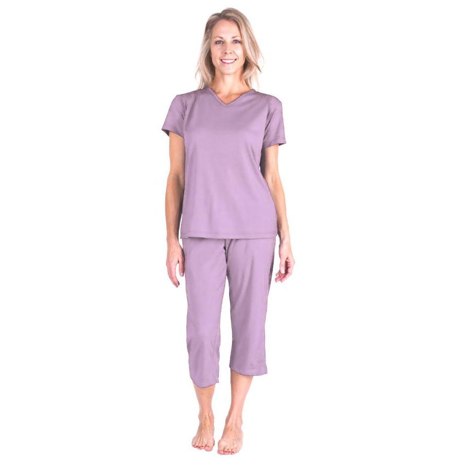 MOISTURE WICKING  CAPRI  PAJAMA SET 