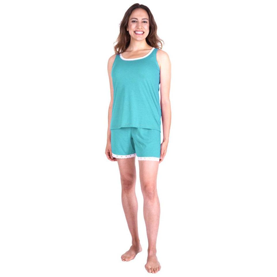 MOISTURE WICKING SHORTY PAJAMA SET 