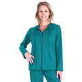 MIX AND MATCH MOISTURE WICKING  ZIP HOODIE LOUNGE JACKET 