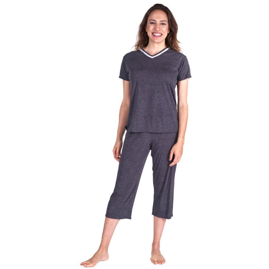 MOISTURE WICKING KRISTI CAPRI SET  